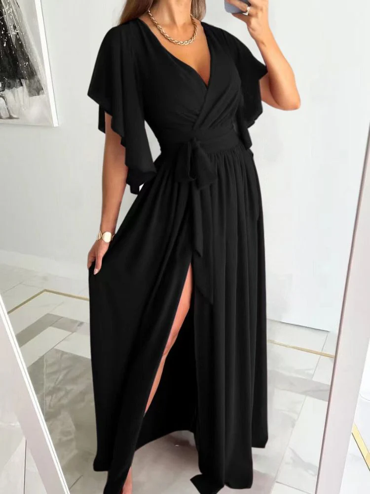 Rafaela® | Elegant Maxi Dress With Slit - Image 3