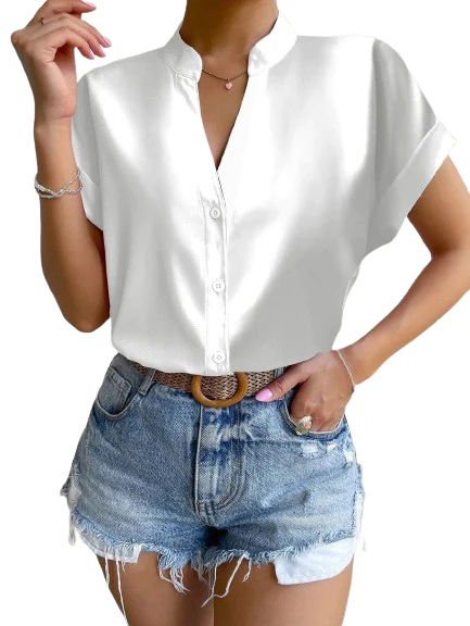 Rafaela® | V-Neck Summer Blouse