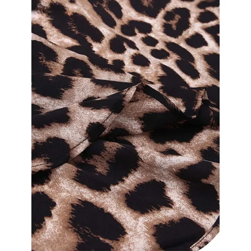 Rafaela® | Women's leopard print midi dress - Image 4