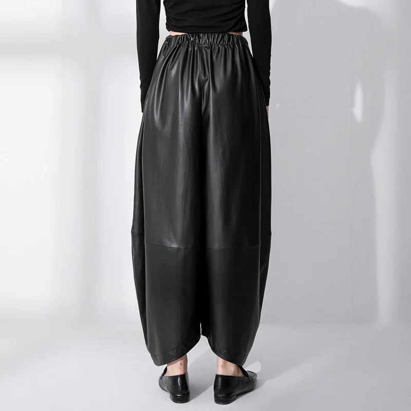 Ramona® | High-waisted leather pants for women - Image 2