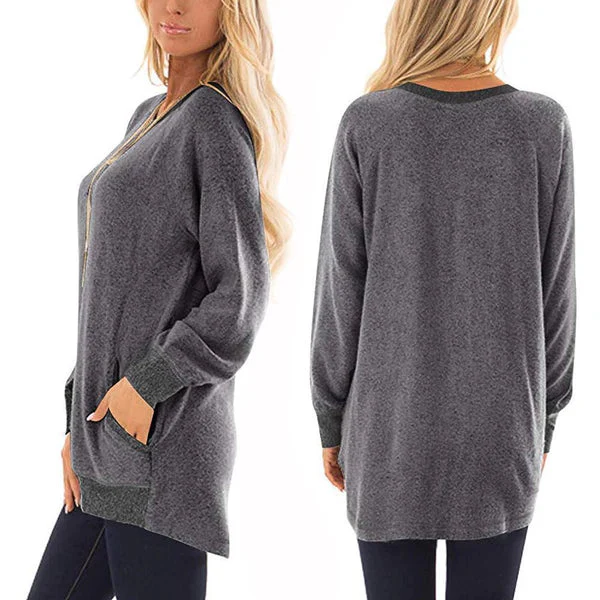 Ramona| Relaxed and timeless winter t-shirt - Image 2