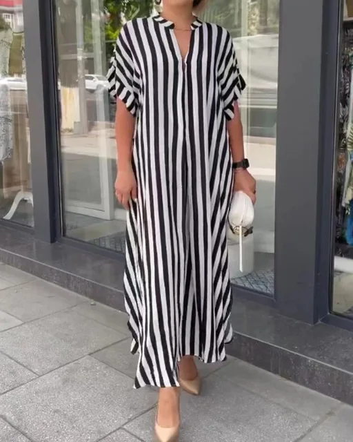Ramona® | Striped Boho Dress