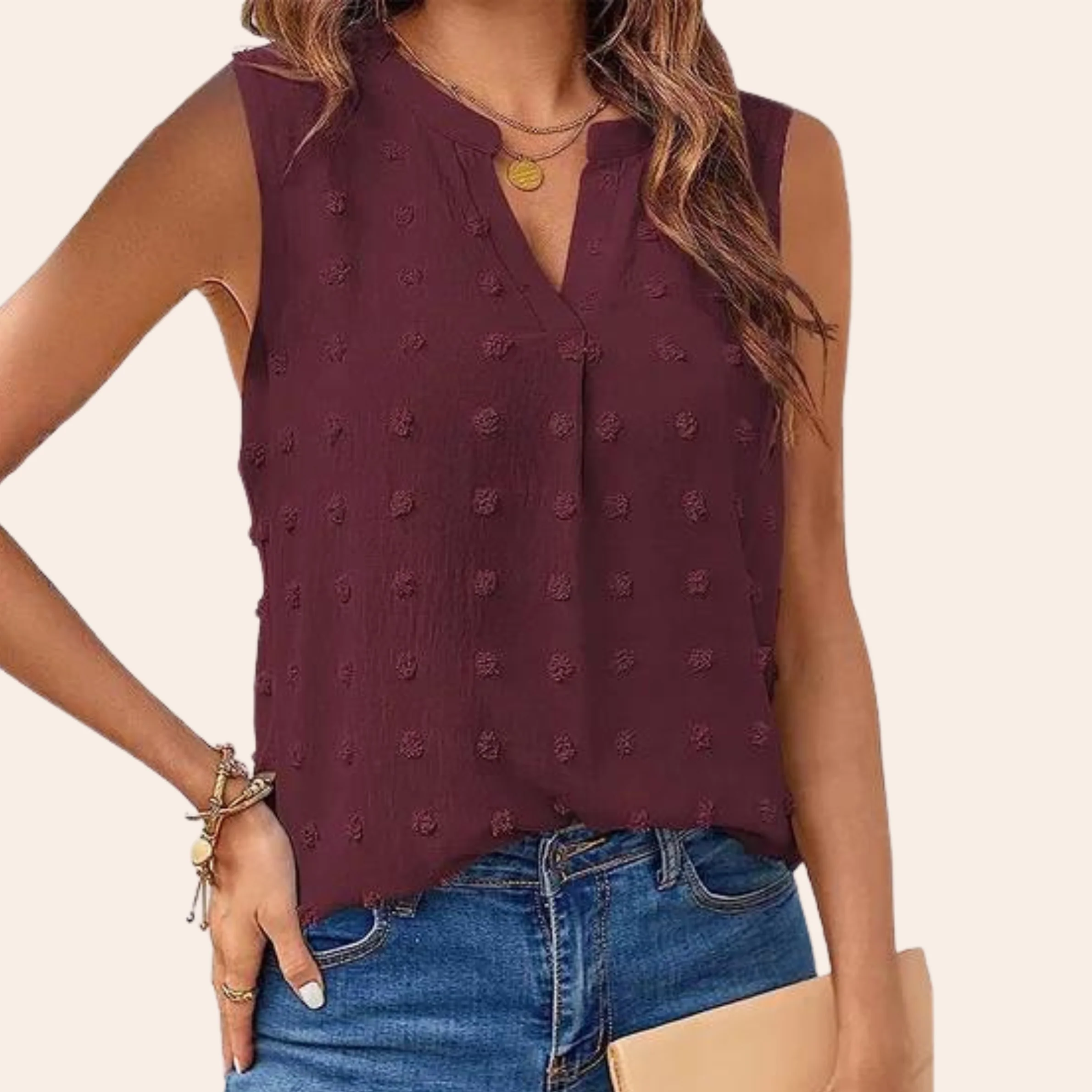 Rebeca® | Elegant Sleeveless Blouse - Image 4