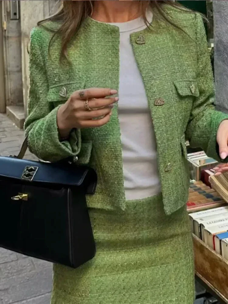 Rebeca | Jacket skirt suit set - Image 2