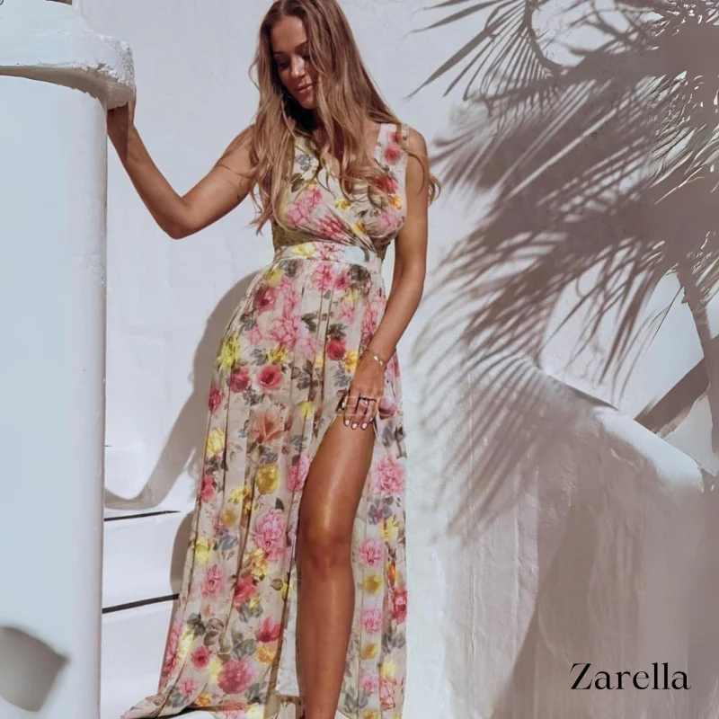 Rebeca® | Women'S Summer Maxi Dress With Print