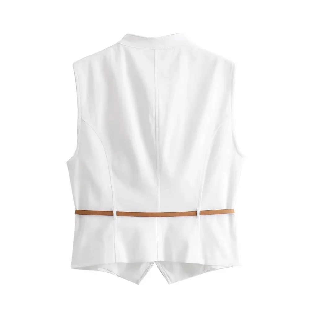 Reina® | Casual Slim Fit Belt Detail Summer