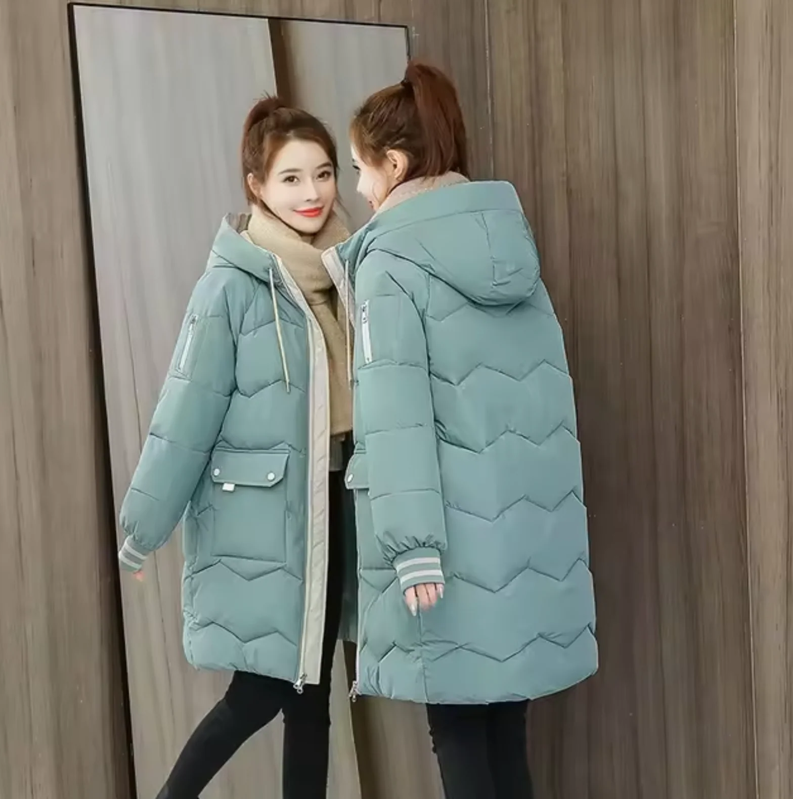 Remedios | Long cotton parka - Image 4