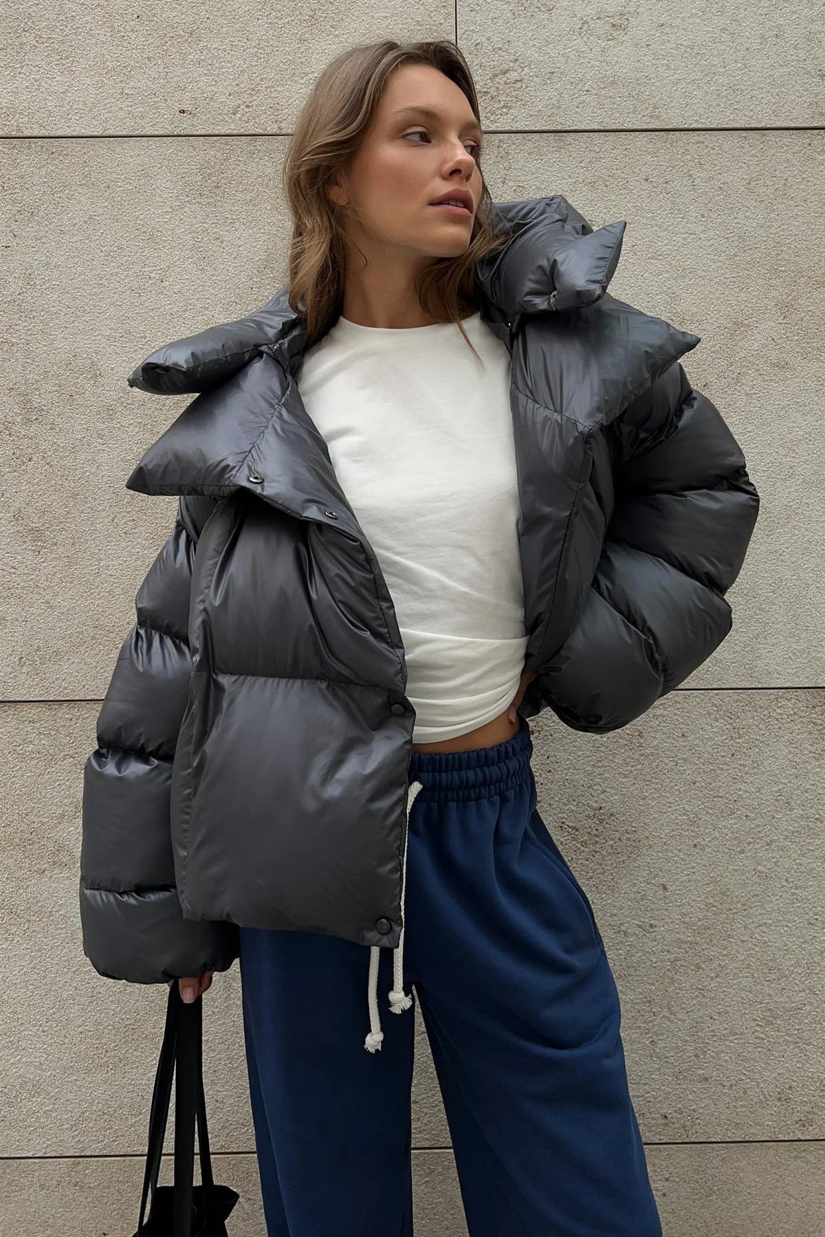 Renata | Cross padded jacket - Image 3