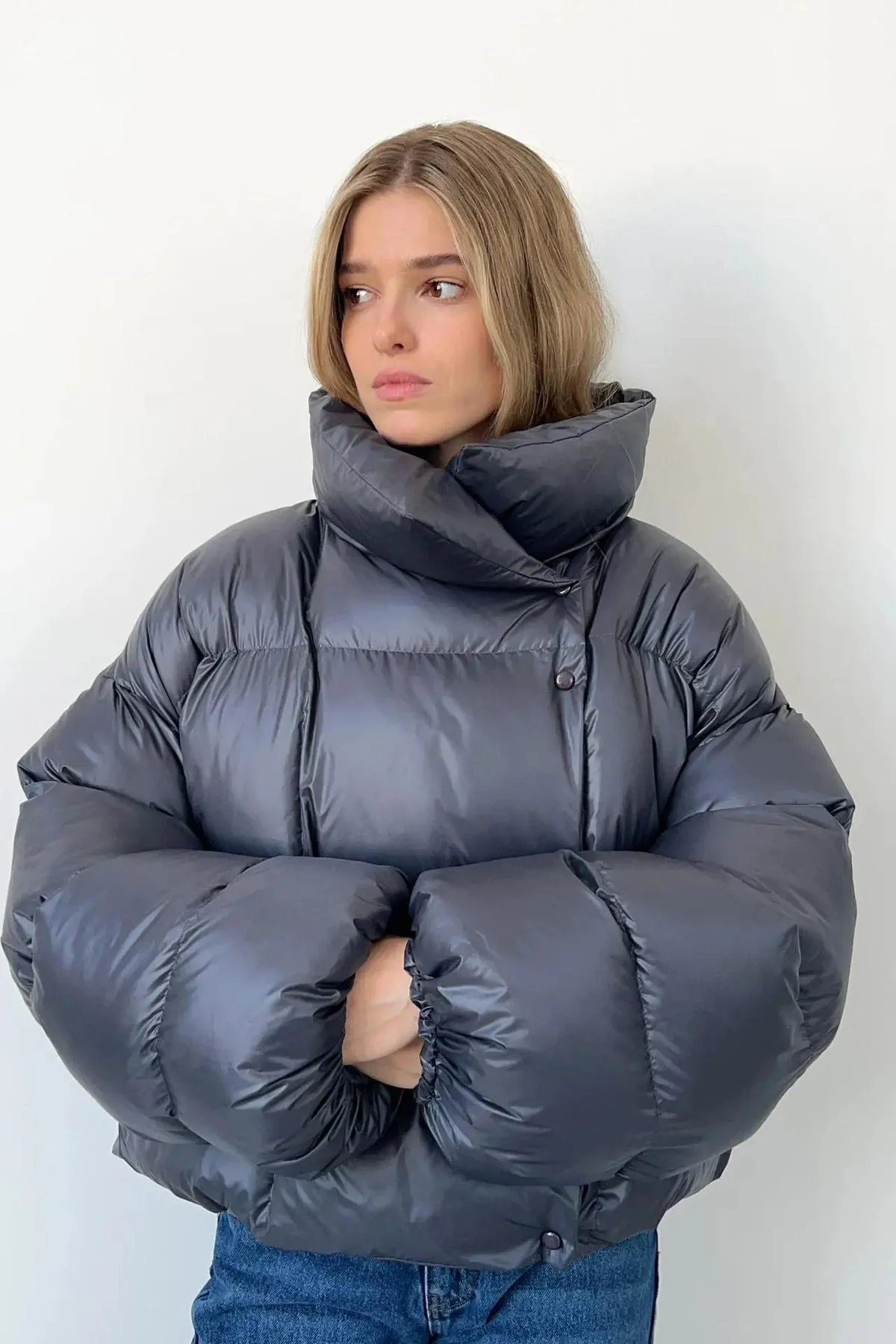 Renata | Cross padded jacket - Image 4