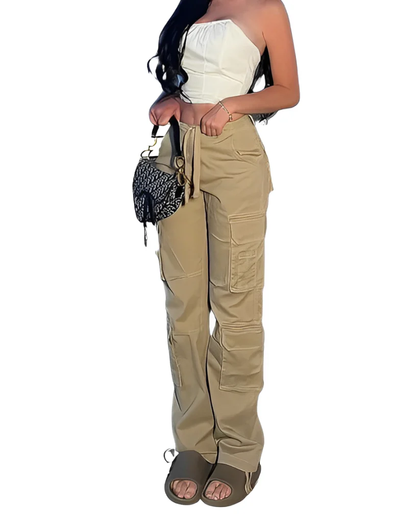 Rita® | Baggy High Waist Cargo Pants - Image 4