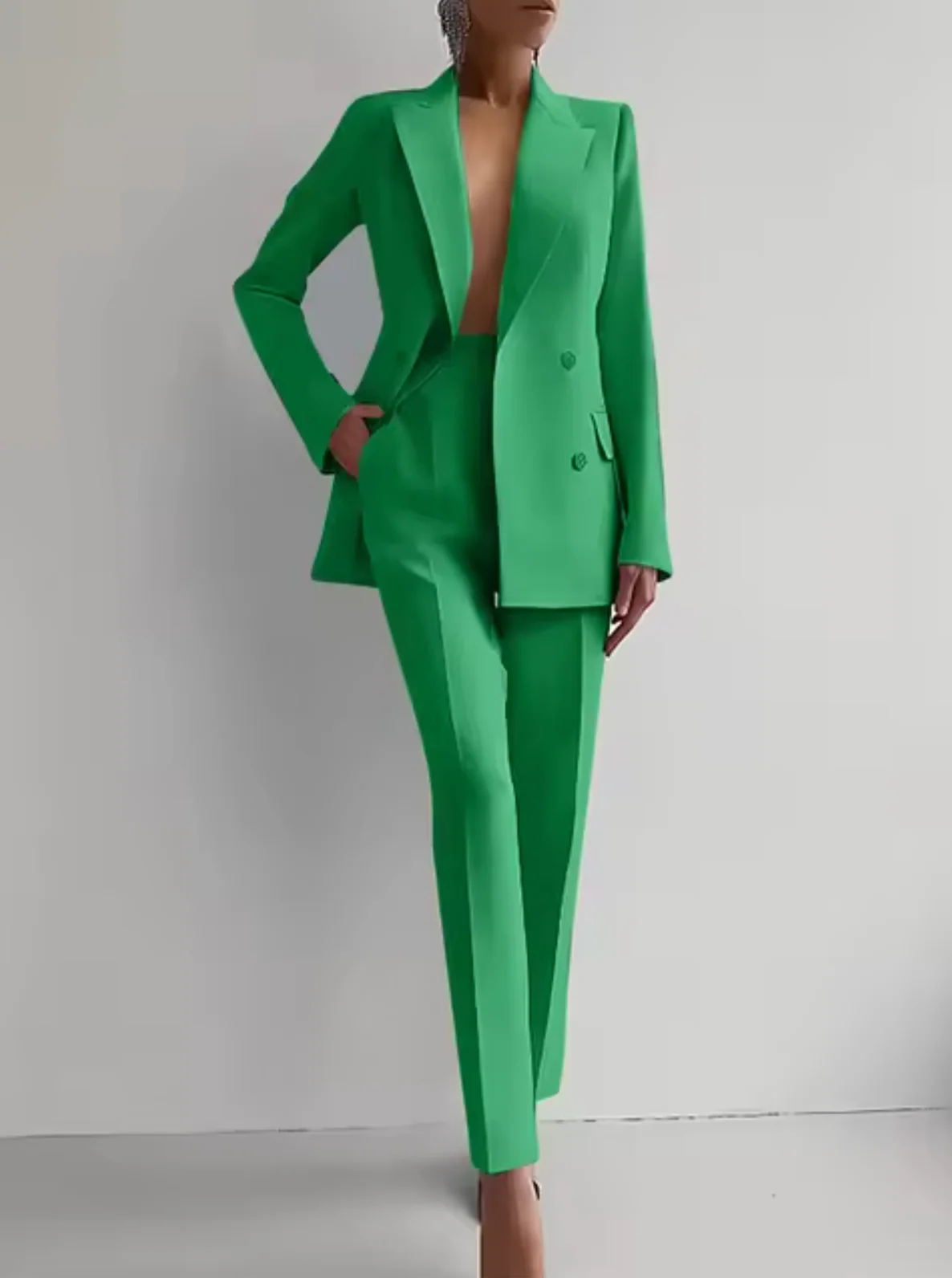 Rita | Blazer and pleated trousers set - Image 5
