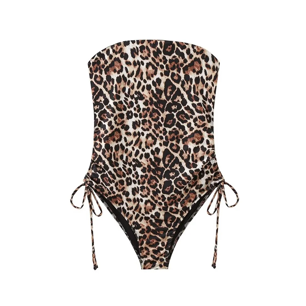 Rita® | Casual Strapless Leopard Print Summer - Image 2