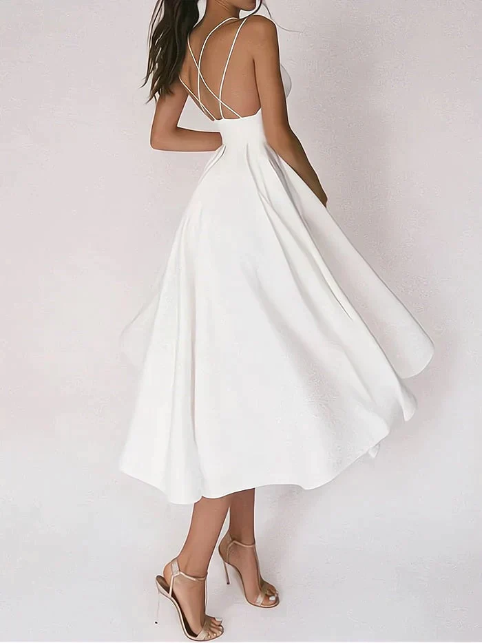 Rita® | Elegant V-Neck Dress