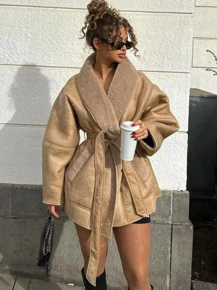 Rita | WINTER LEATHER JACKET - Image 2