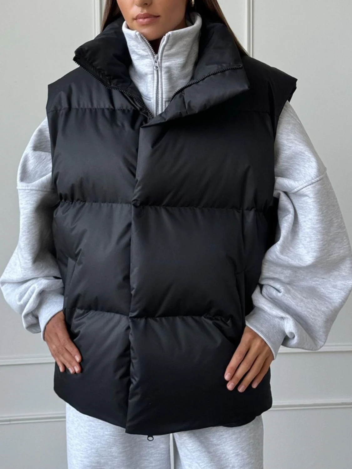 Rocio | Zip-up turtleneck sweater - Image 5