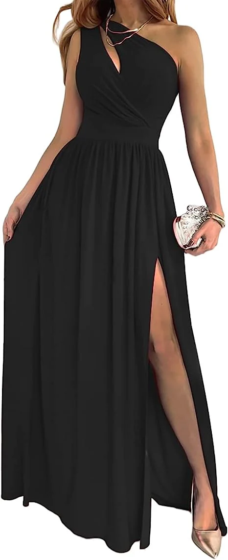 Romina® | Minimalist High Split Cutout Sleeveless Elegant Dress - Image 4