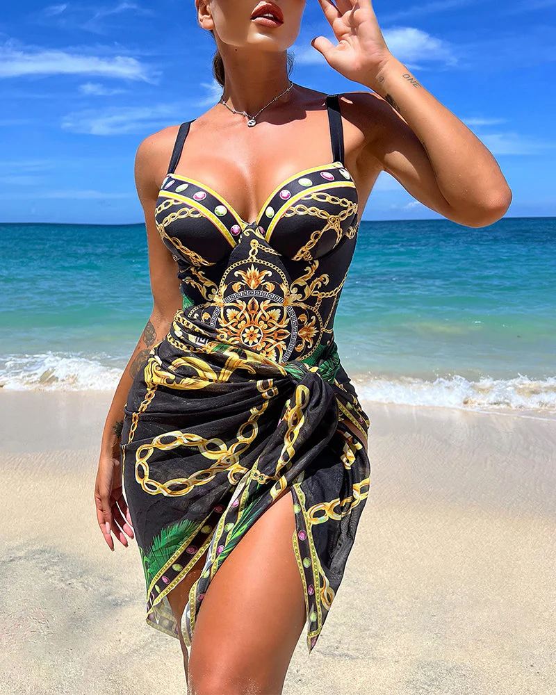 Romina® | Swimsuit With Beach Skirt - Image 3