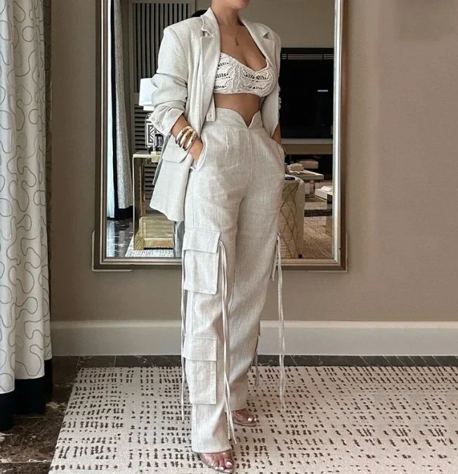Rosalinda® | Blazer And Cargo Set - Image 3