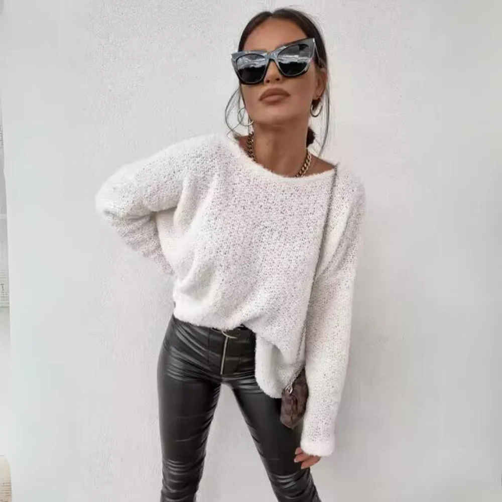 Rosalinda | Luxurious sweater with dropped shoulders - Image 3