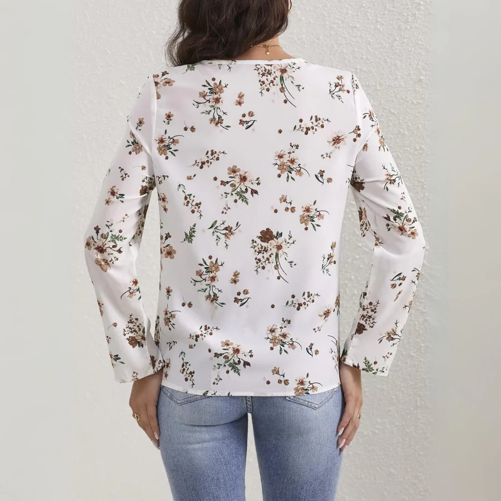 Rosario | Casual floral blouse - Image 3