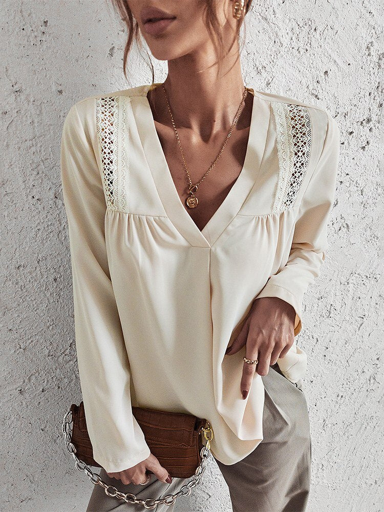 Rubí® | Casual V-Neck Blouse - Image 3