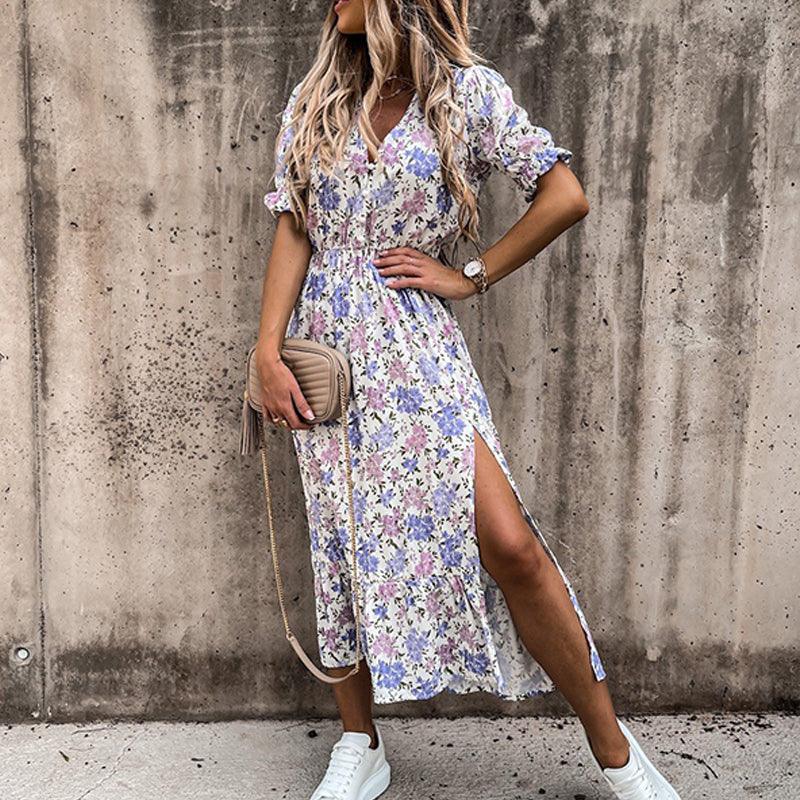 Rubí® | Floral Print Skirt With Slit - Image 2