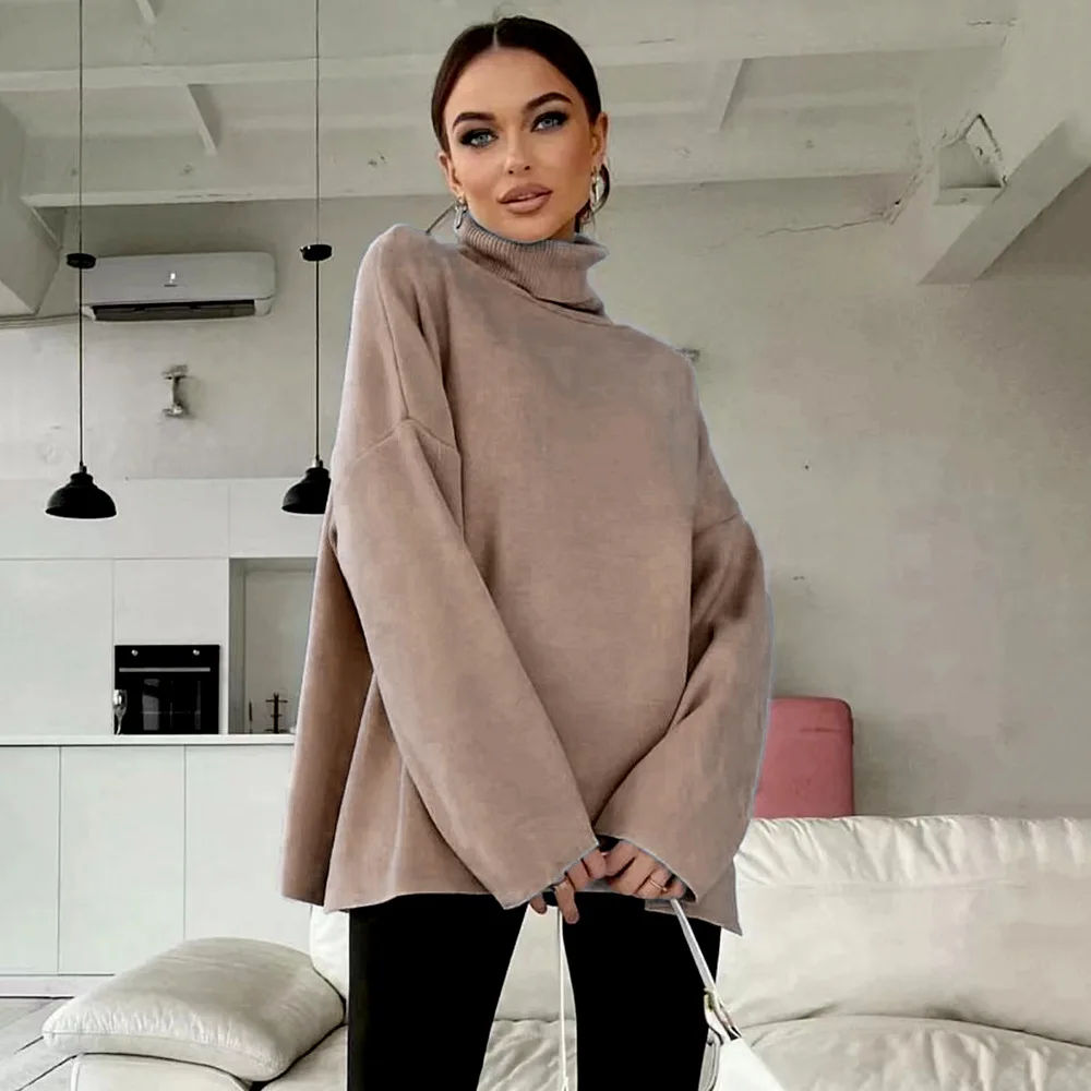 Salomé | Knitted basic top knit sweater for winter - Image 7