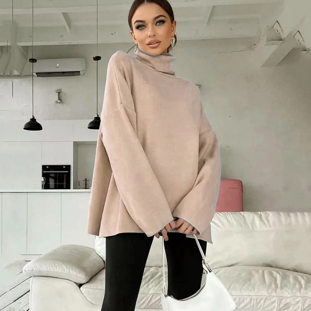 Salomé | Knitted basic top knit sweater for winter - Image 8