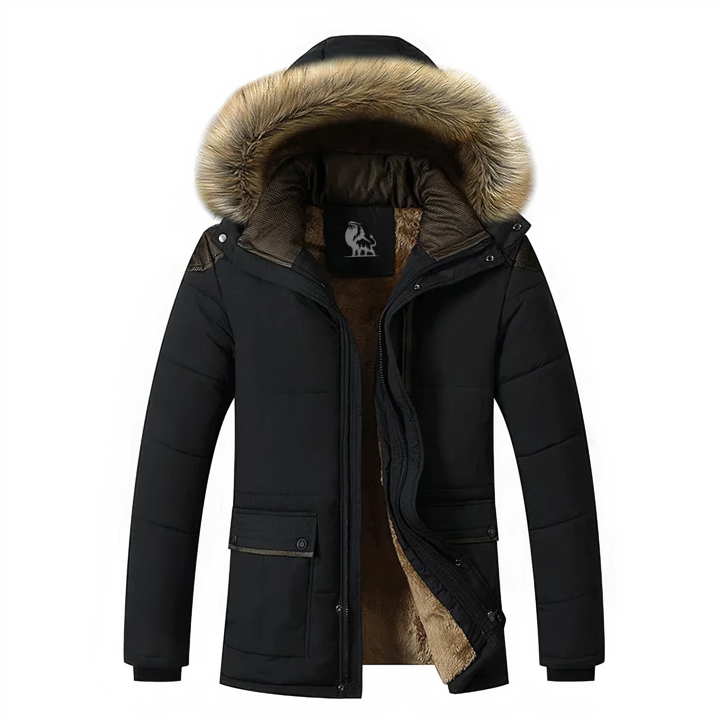 Samanta | Parka with removable hat - Image 3