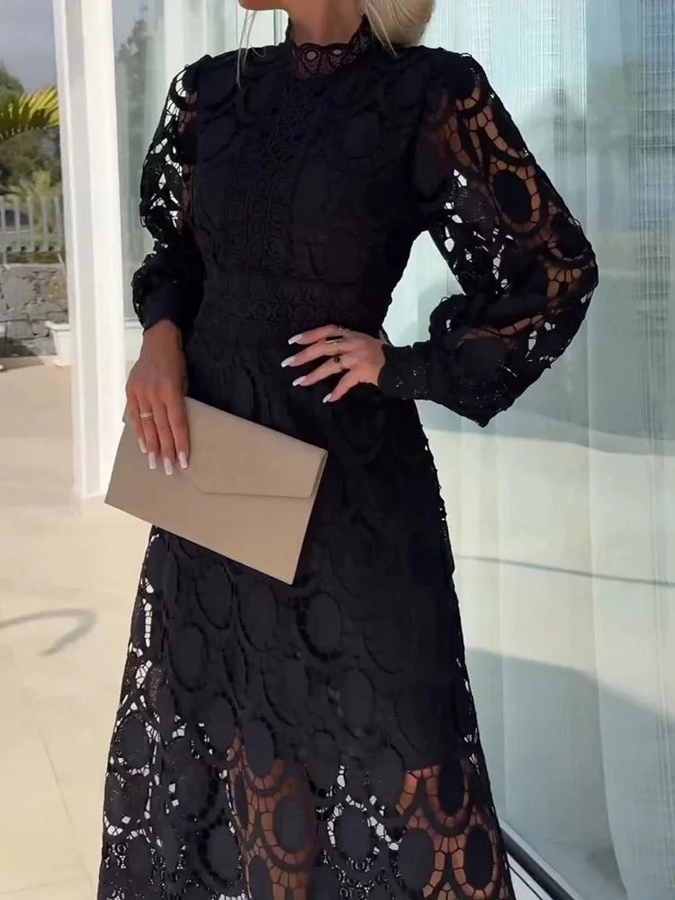 Samantha® | Elegant Lace Dress - Image 6