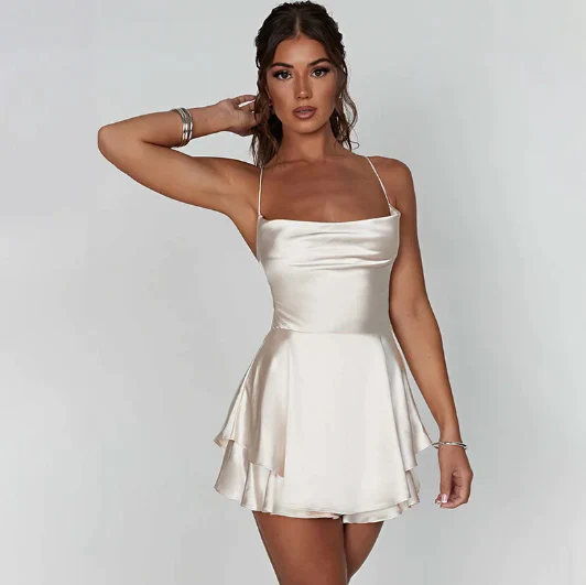 Samantha® | Satin Dress - Image 2