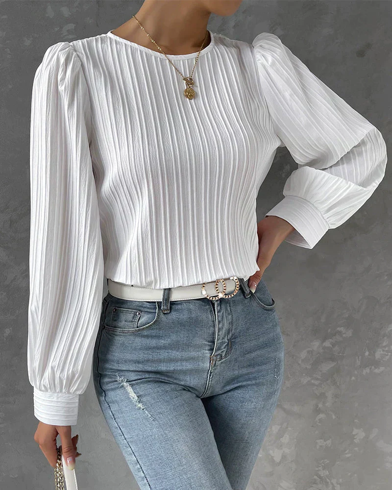 Sandra® | Blouse With Lantern Sleeves - Image 4