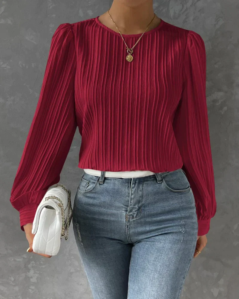 Sandra® | Blouse With Lantern Sleeves - Image 8