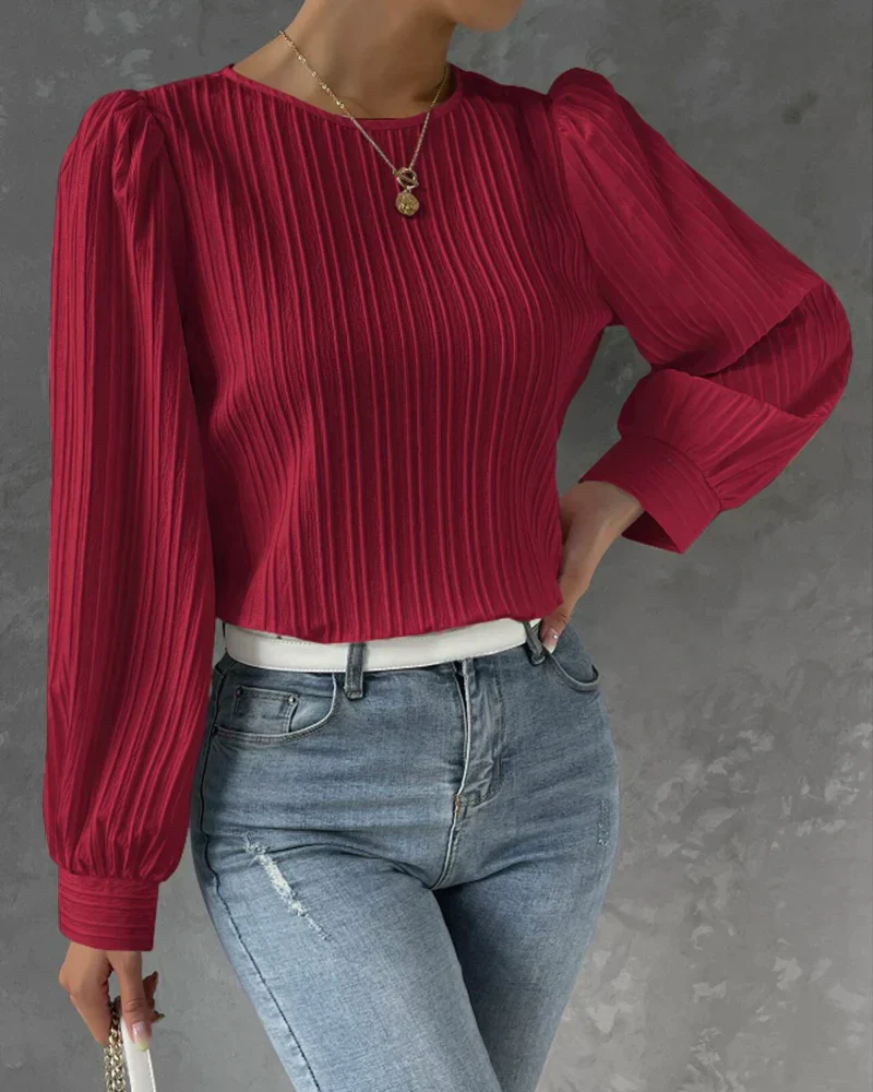 Sandra® | Blouse With Lantern Sleeves - Image 9