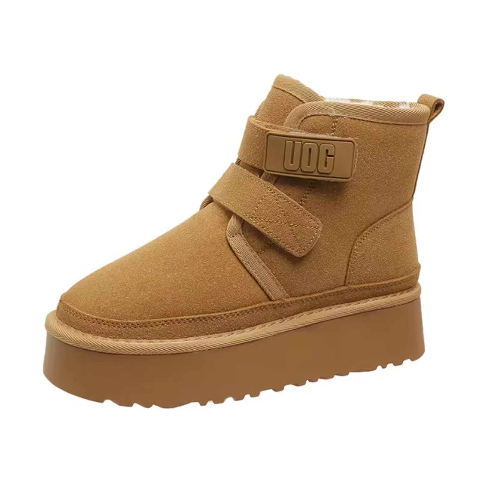 Sara | Suede plush winter boots - Image 5