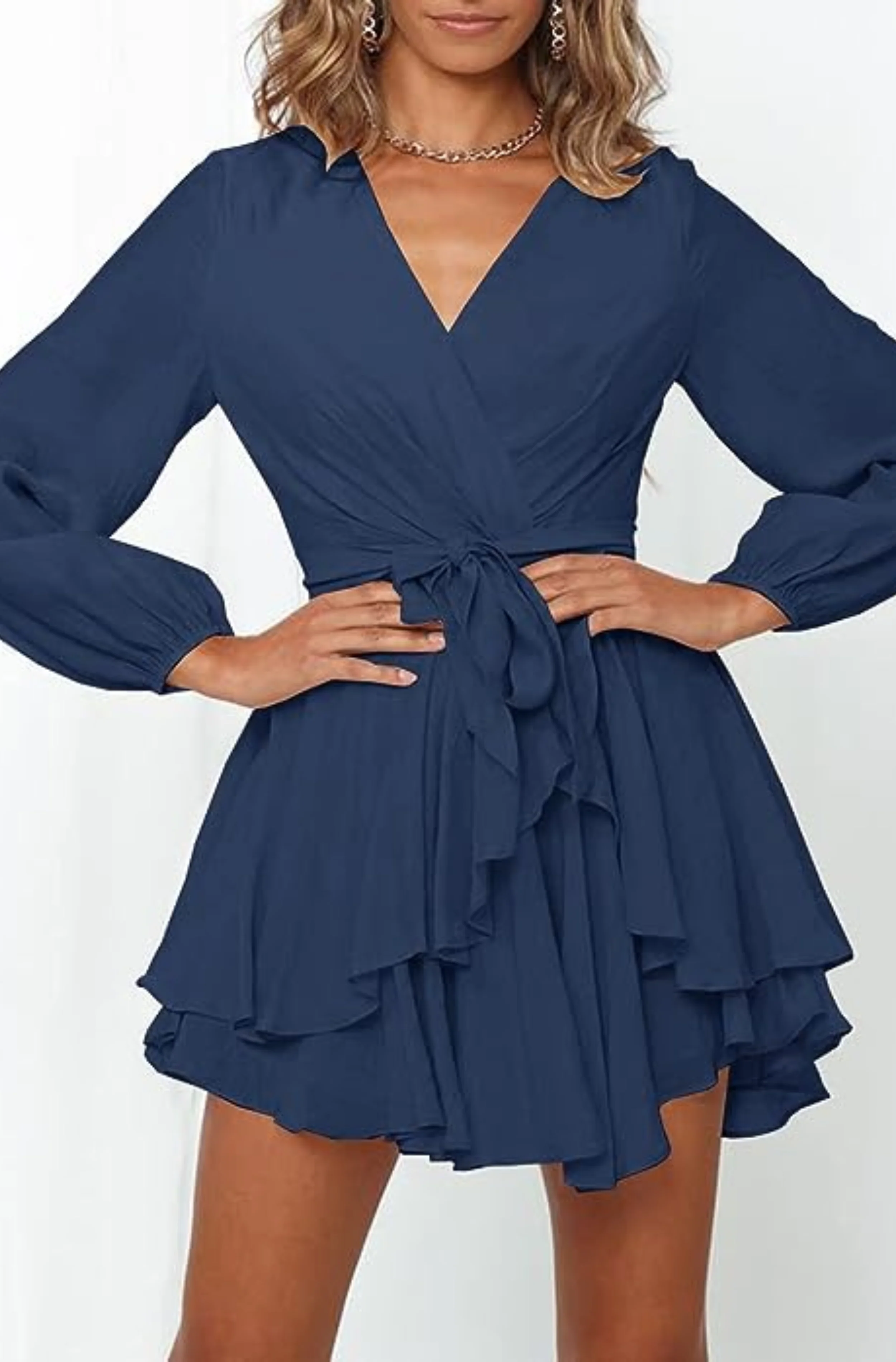 Sara® | Summer Wrap Dress Mini - Image 10