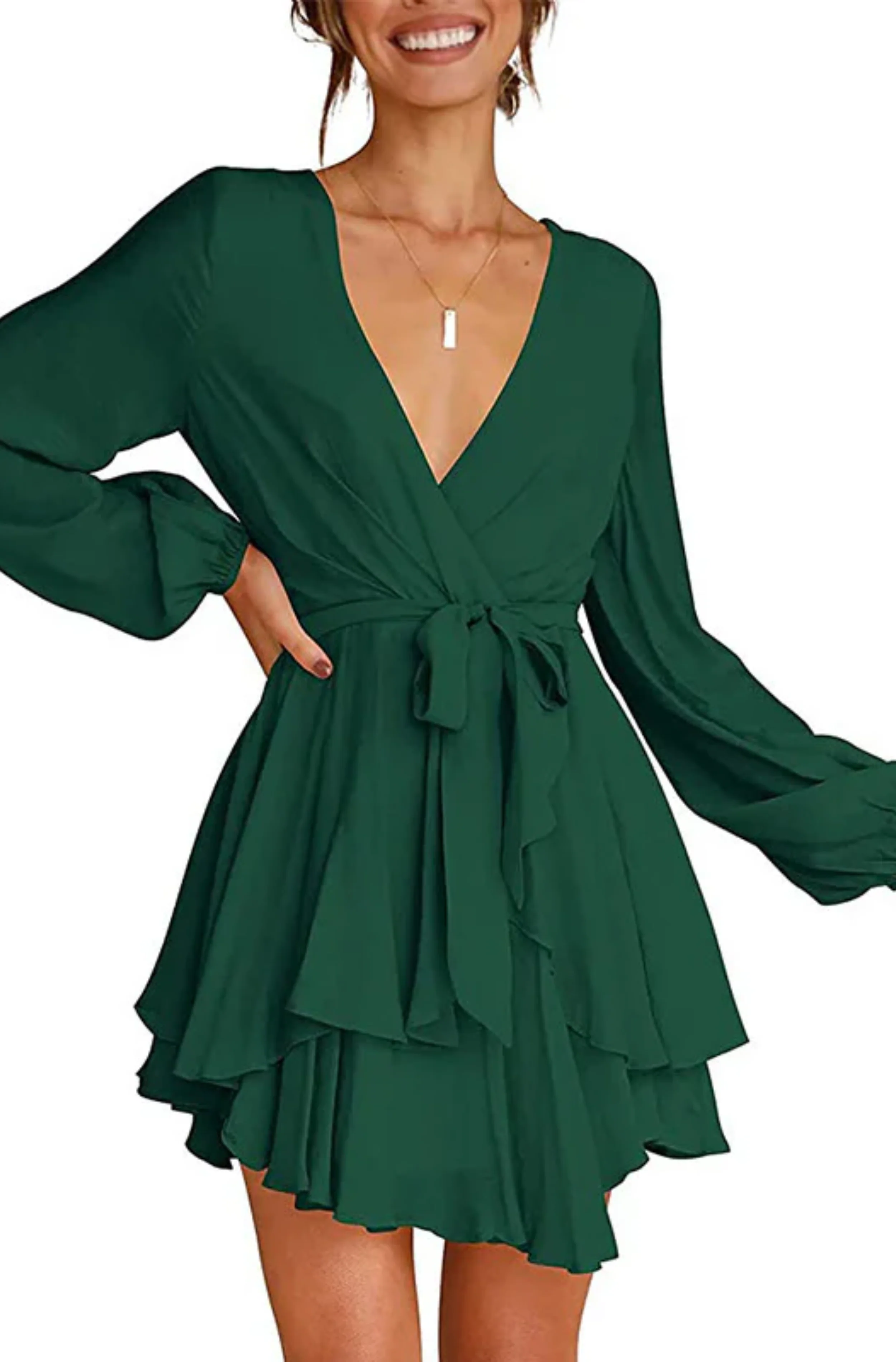 Sara® | Summer Wrap Dress Mini - Image 9