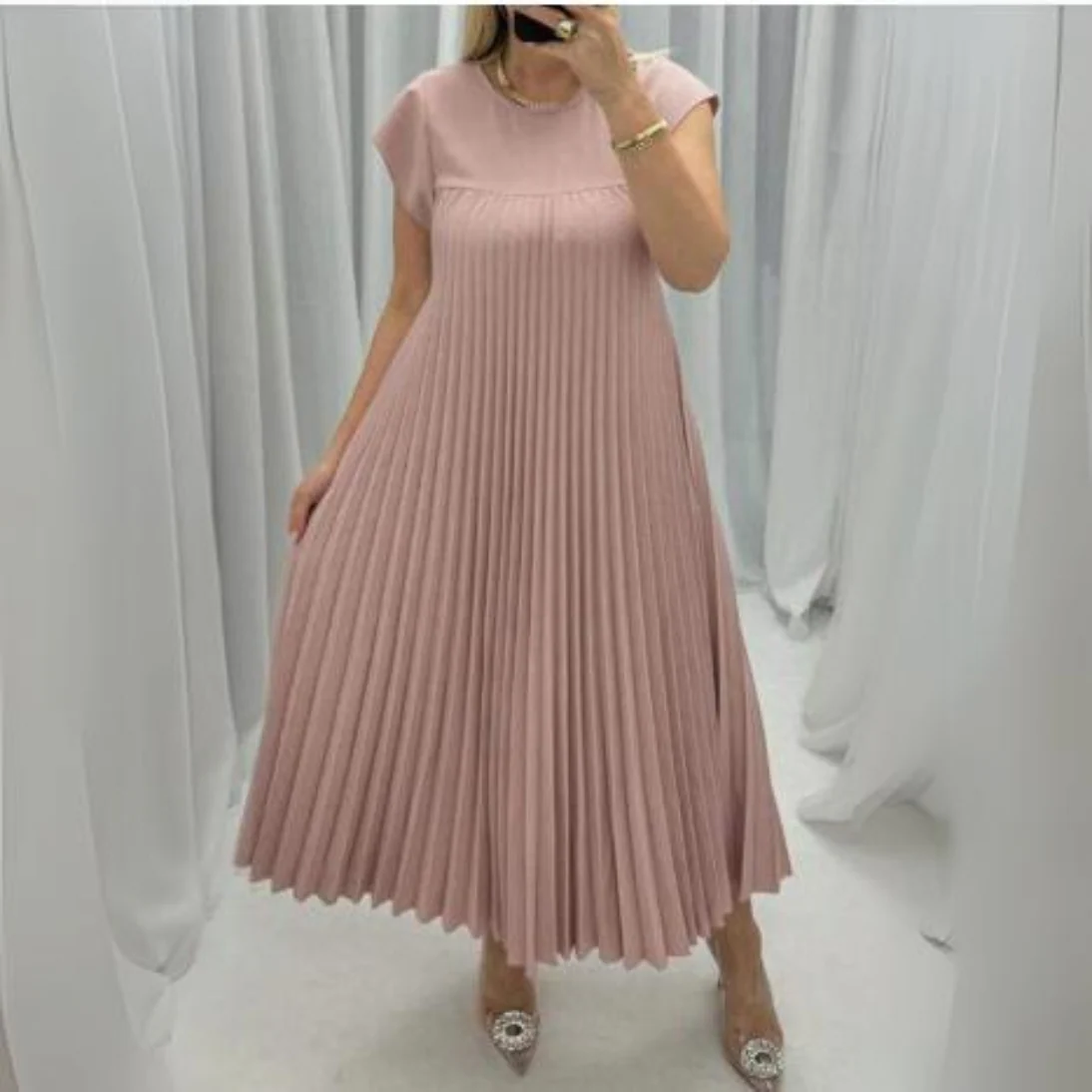 Scarlett® | Light And Fresh Pleated Dress - Image 7