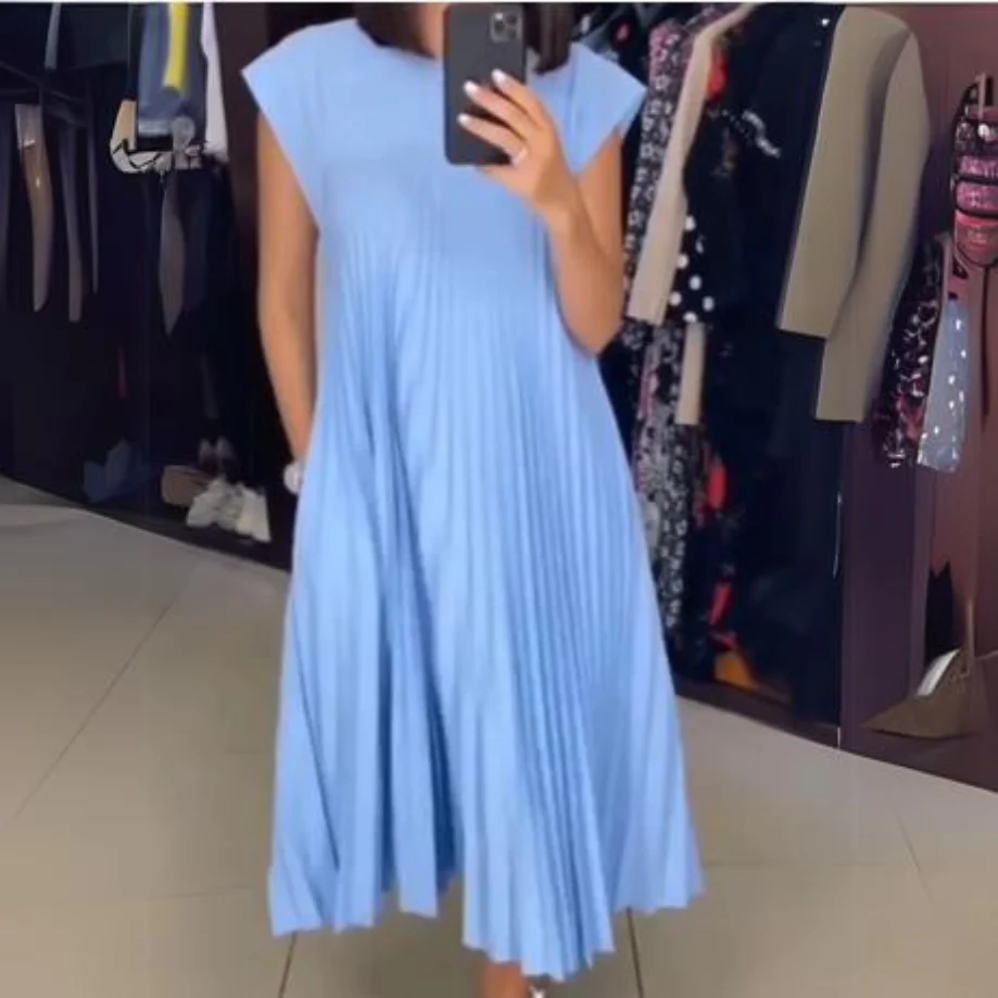 Scarlett® | Light And Fresh Pleated Dress - Image 9
