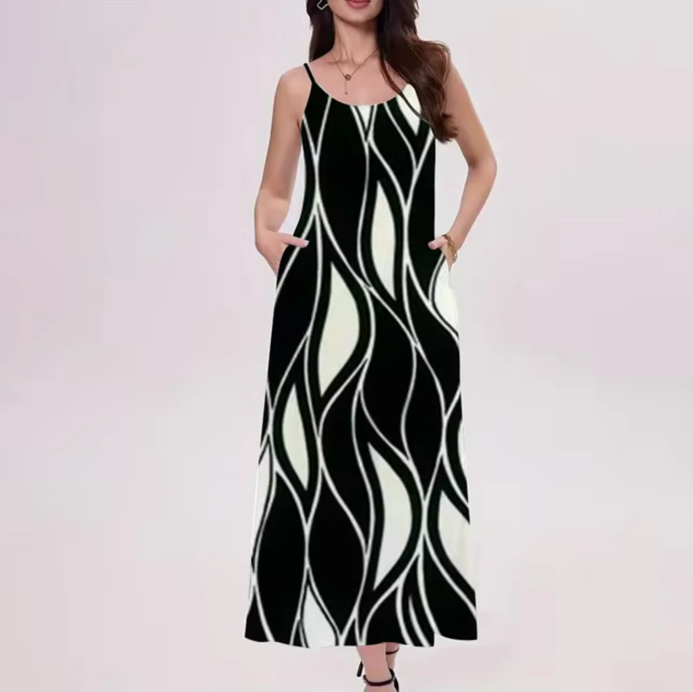Serena® | Wave Print Dress - Image 5