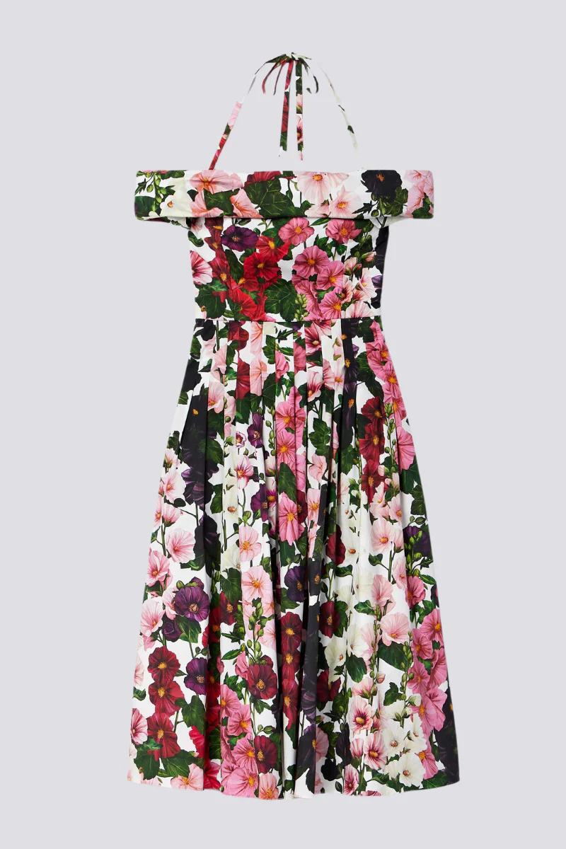 Silvia® | Off-The-Shoulder Floral Midi Dress - Image 2