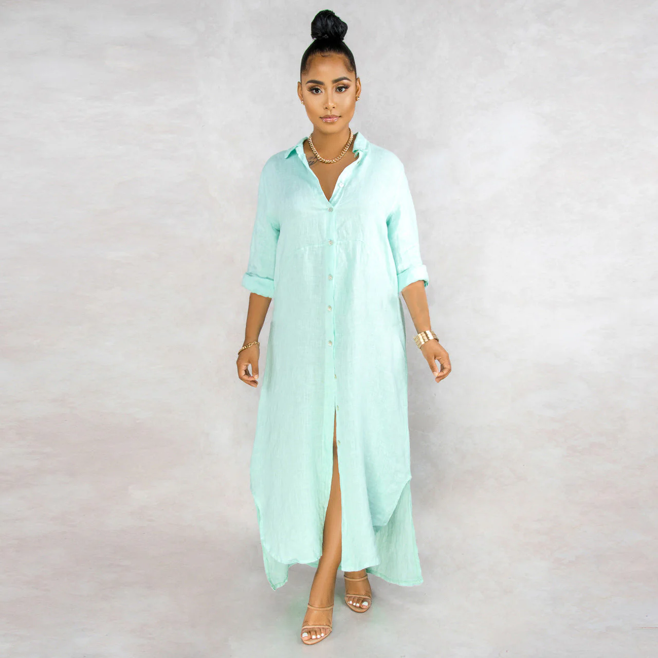 Silvia® | Overshirt Dress Set - Image 11