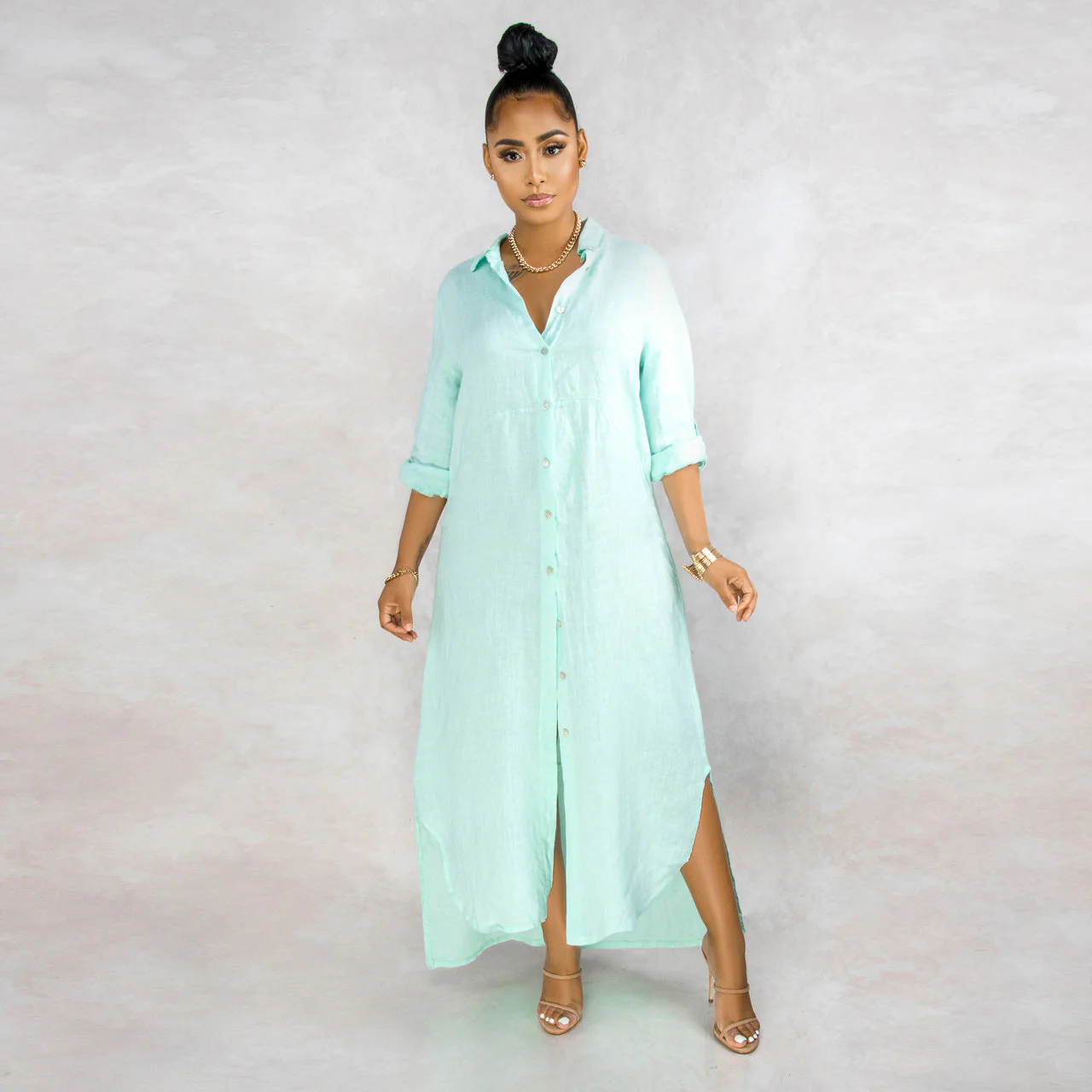 Silvia® | Overshirt Dress Set - Image 14