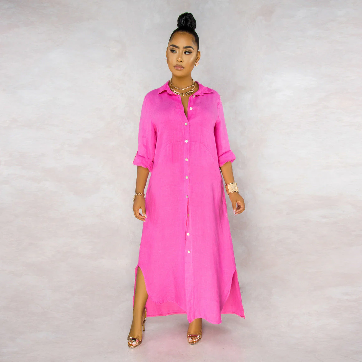Silvia® | Overshirt Dress Set - Image 2