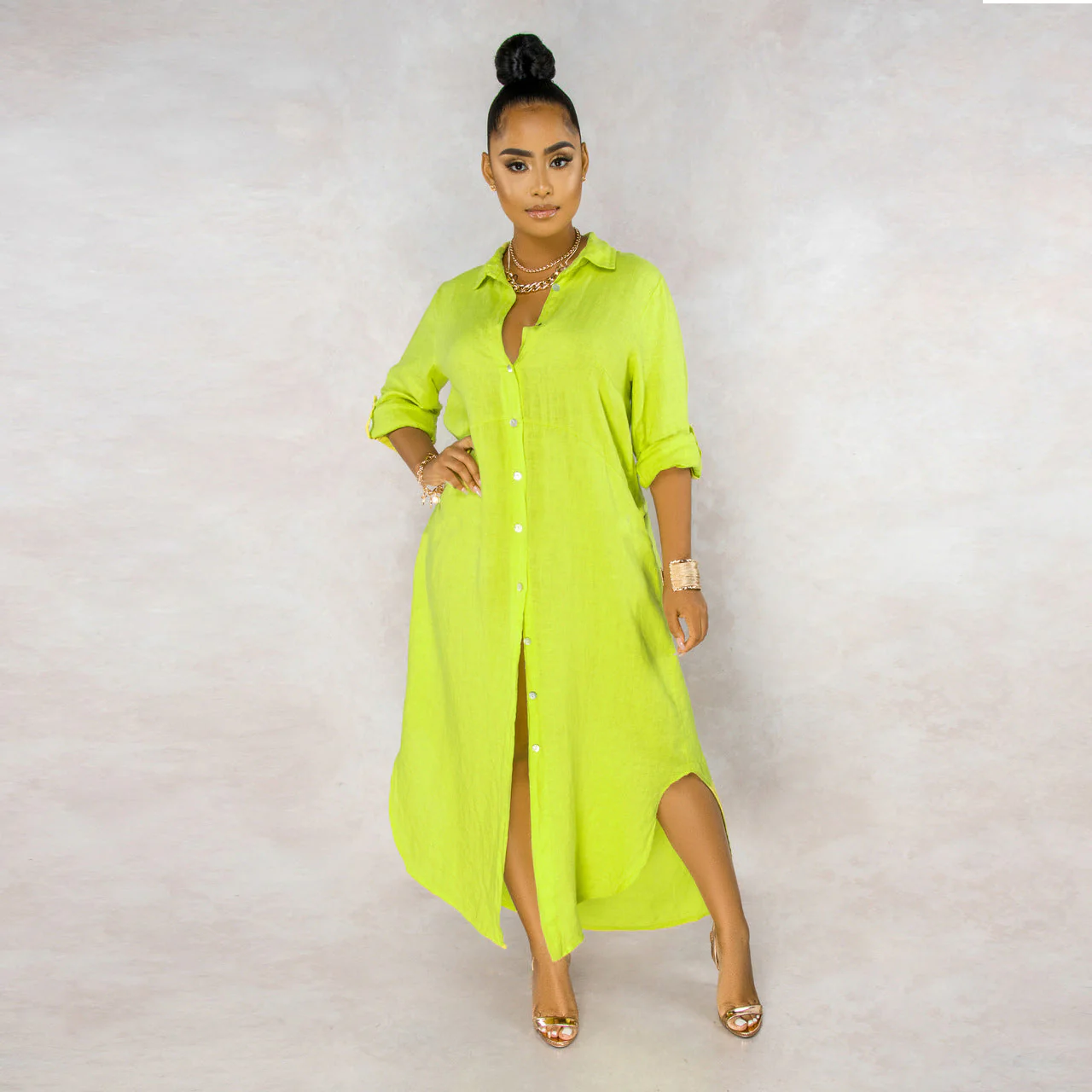 Silvia® | Overshirt Dress Set - Image 6