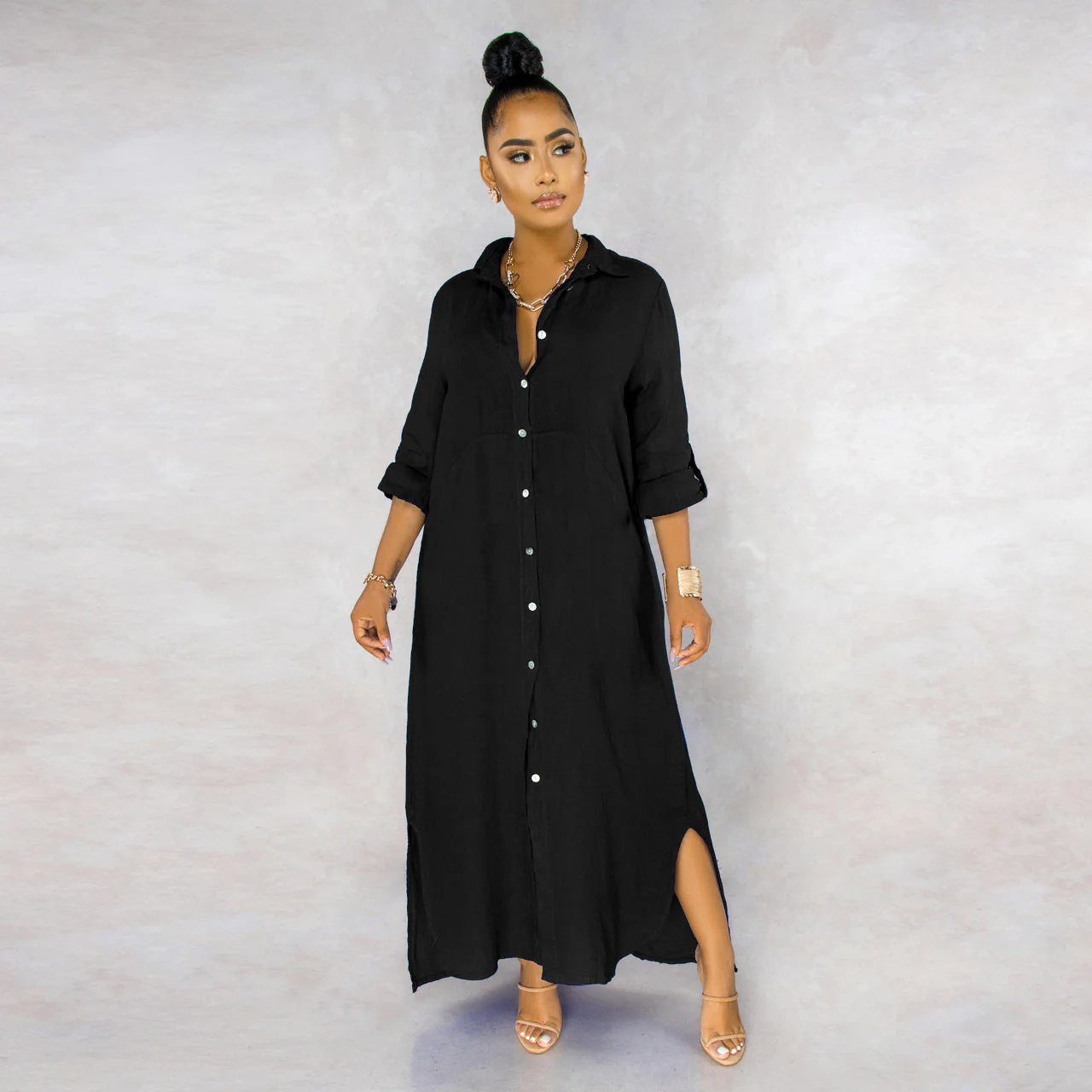Silvia® | Overshirt Dress Set - Image 8