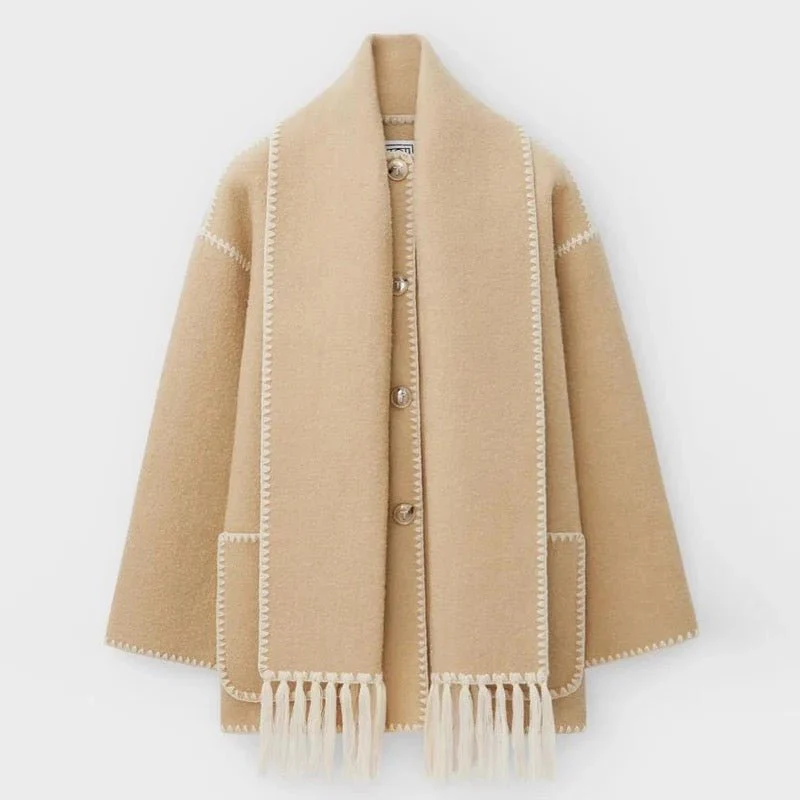 Silvia | Shawl coat - Image 11