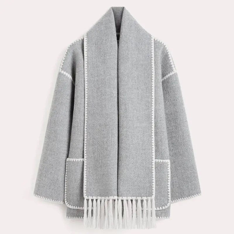 Silvia | Shawl coat - Image 12