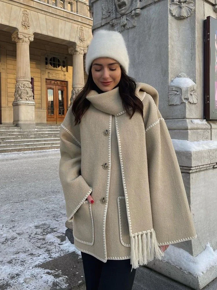 Silvia | Shawl coat - Image 6