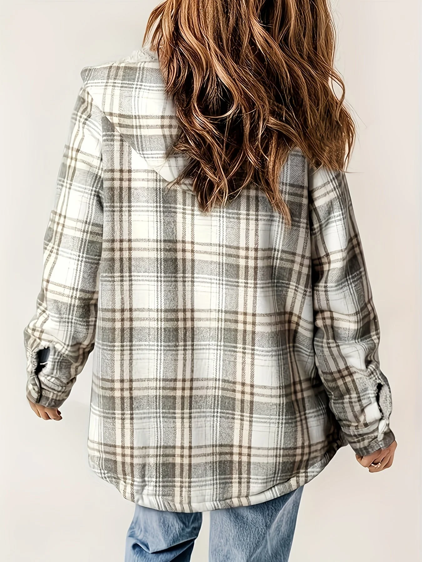Simona | Checked jacket - Image 5